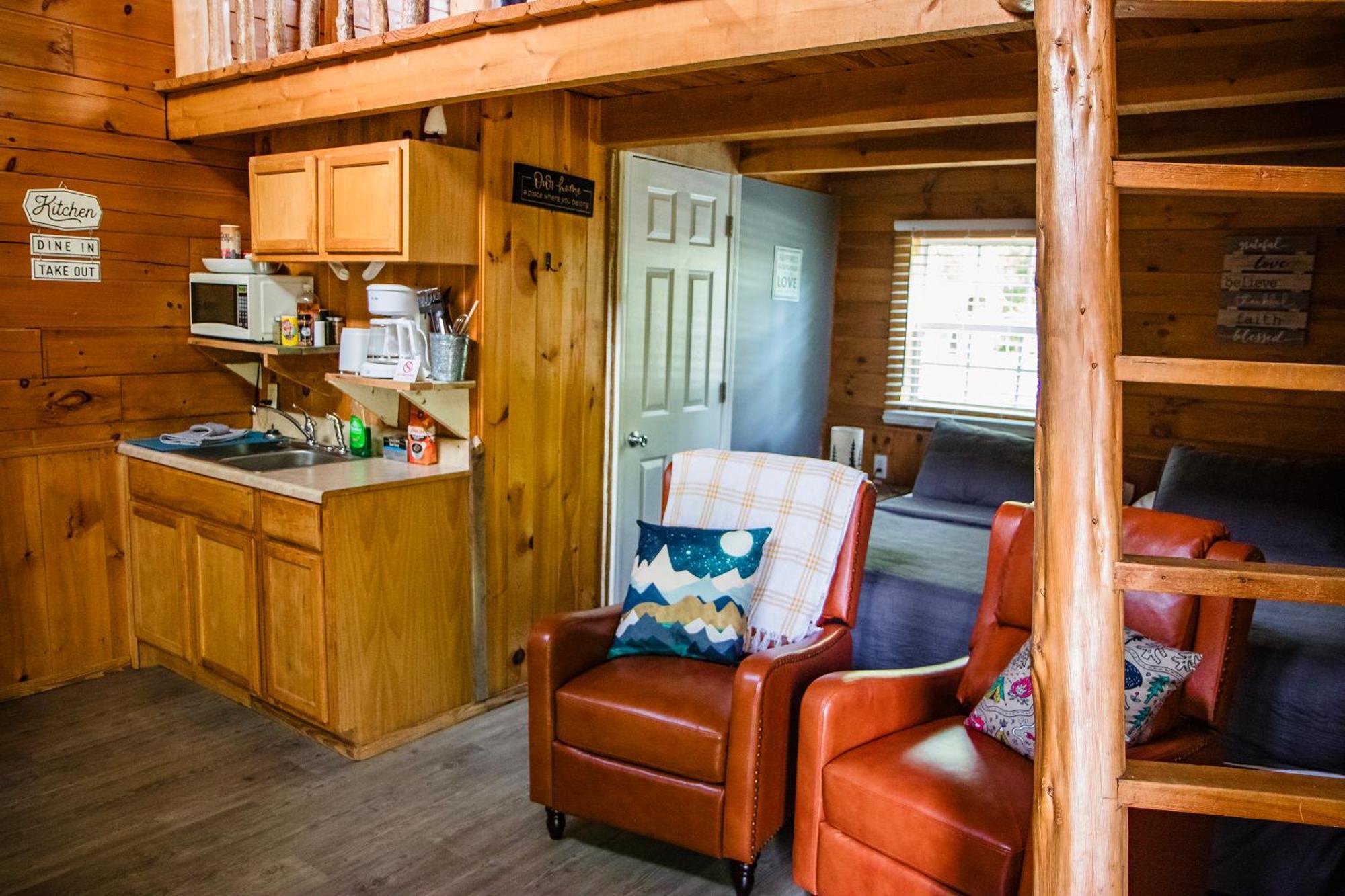 Kozy Haven Log Cabin Rentals Columbia Exterior photo