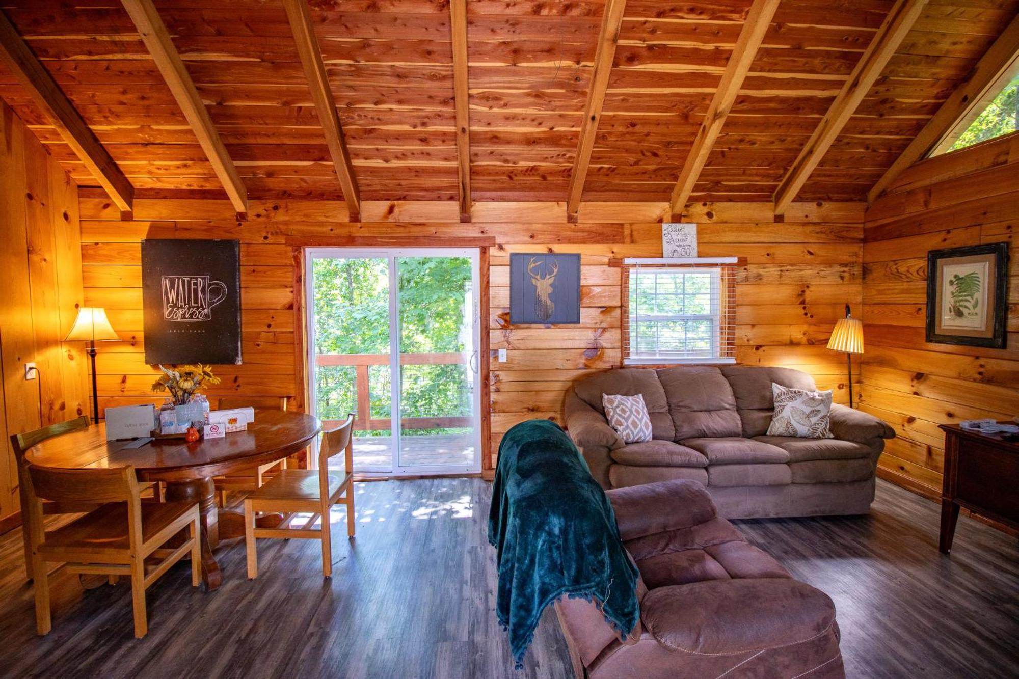 Kozy Haven Log Cabin Rentals Columbia Exterior photo